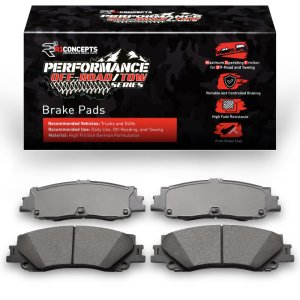 Toyota Tundra Brake Pads - Rear - R1 Concepts - Off-Road/Tow - `22-`26 Toyota Tundra Brake Pads - Rear - R1 Concepts - Off-Road/Tow - `22-`26